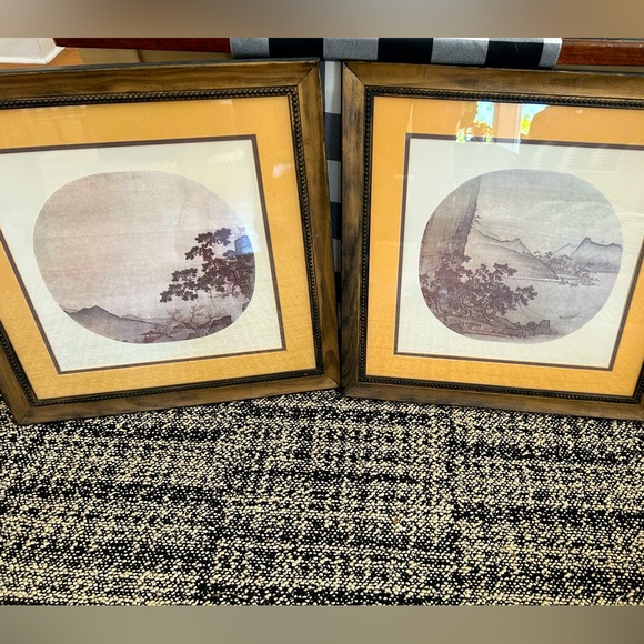 John Crawford set of 2 oriental prints - Picture 1 of 6